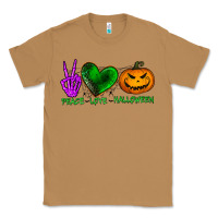 Toasted Coconut peace love halloween Classic Tee - BundleAndBundleShop