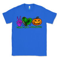 True Royal peace love halloween Classic Tee - BundleAndBundleShop