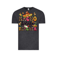 Vintage Black nacho average teacher Vintage Tee - LillyAllenDesigns
