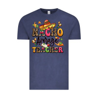 Vintage Denim nacho average teacher Vintage Tee - LillyAllenDesigns