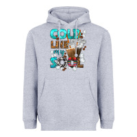 Heather Grey cold like my soul coffee cups bbs Heavyweight Hoodie - BundleAndBundleShop