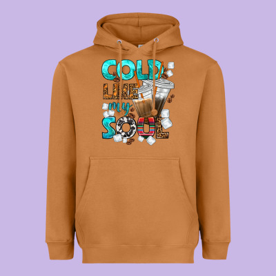 Cold Like My Soul Coffee Cups Bbs Heavyweight Hoodie Designed By Bundleandbundleshop