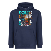 Navy cold like my soul coffee cups bbs Heavyweight Hoodie - BundleAndBundleShop