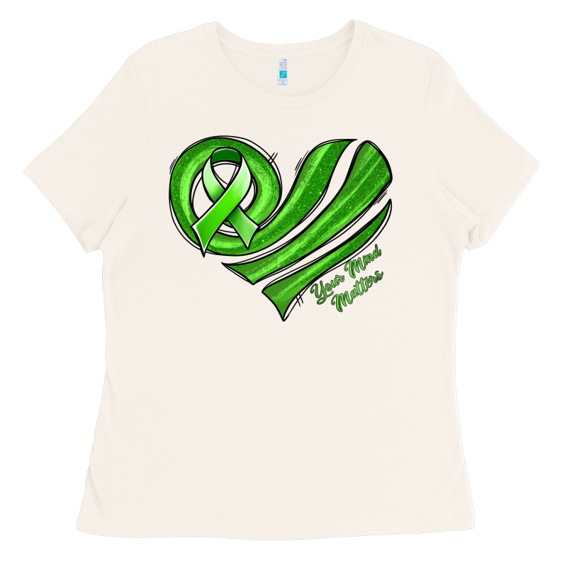 Mental Health Awareness Heart Ladies Tee by Jasminsmagicworld | Teevron
