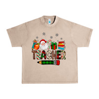 French Oak teacher Christmas Urban Heavy Tee - JahusDesignShop