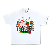 Teacher Christmas Urban Heavy Tee | Teevron