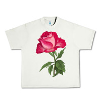 Pistachio Love At First Sight Rose Urban Heavy Tee - LillyAllenDesigns
