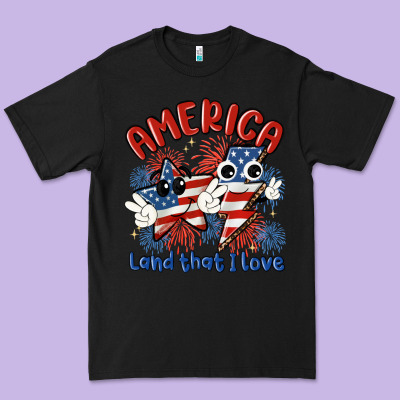 America Land That I Love Premium Tee Designed By Maliassmallbusiness