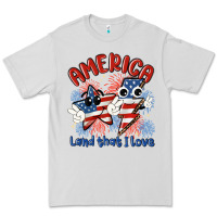 Dove Grey america land that i love Premium Tee - MaliasSmallBusiness
