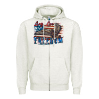 Long Live Freedom 4th Of July Zipper Hoodie | Teevron