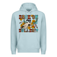 Blue Mist back on my bullshit western olivia Premium Hoodie - OliviaCreatesArt