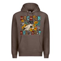 Coffee back on my bullshit western olivia Premium Hoodie - OliviaCreatesArt