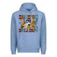 Colony Blue back on my bullshit western olivia Premium Hoodie - OliviaCreatesArt