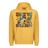 Mustard back on my bullshit western olivia Premium Hoodie - OliviaCreatesArt