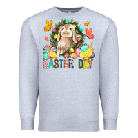 Heather Grey Easter Day Premium Sweatshirt - BundleAndBundleShop