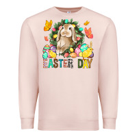 Pale Pink Easter Day Premium Sweatshirt - BundleAndBundleShop