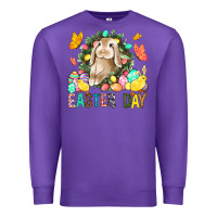 Purple Easter Day Premium Sweatshirt - BundleAndBundleShop