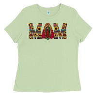 Matcha mom lady of guadalupe  serape sunflower Ladies Tee - Jasminsmagicworld