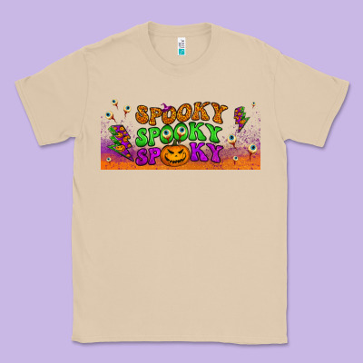 Spooky  Libbey Glass Classic Tee Designed By Bundleandbundleshop