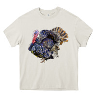Cream Bronze Turkey Heavy Core Tee - LillyAllenDesigns