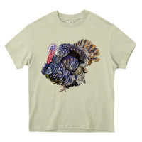 Mossy Bronze Turkey Heavy Core Tee - LillyAllenDesigns