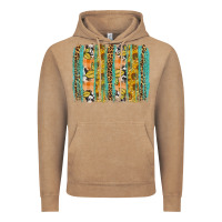Vintage Coffee fall sunflower brushstroke Vintage Hoodie - BundleAndBundleShop