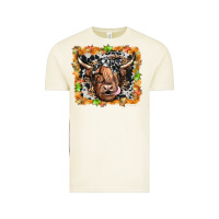 Vintage Arctic highland cow Vintage Tee - JahusDesignShop