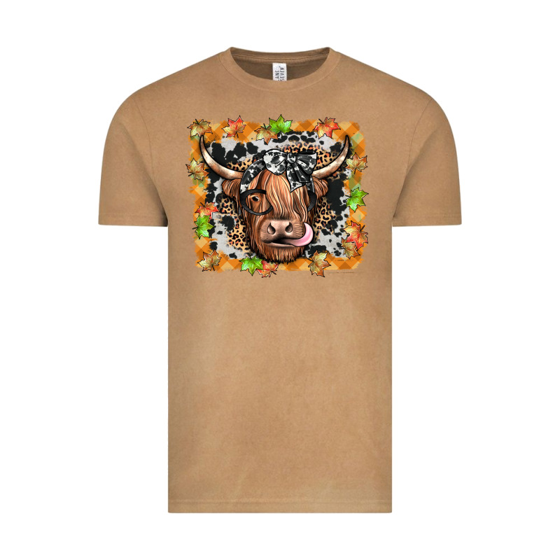 Highland Cow Vintage Tee by JahusDesignShop | Teevron