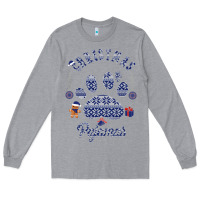 Heather Grey Christmas Pajamas Long Sleeve Tee - Bettercallsaul