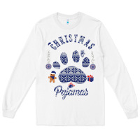 White Christmas Pajamas Long Sleeve Tee - Bettercallsaul