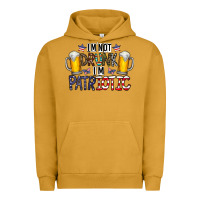 Pigment Peanut Butter I'm Not Drunk I'm Patriotic Urban Hoodie - CowhideDigitalArt