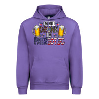 Tulip I'm Not Drunk I'm Patriotic Urban Hoodie - CowhideDigitalArt