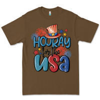 Cacao hooray for the usa Premium Tee - MaliasSmallBusiness