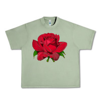 Oil Green Oklahoma Rose Illustrations Urban Heavy Tee - LillyAllenDesigns