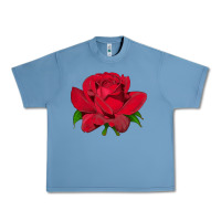 Pebble Blue Oklahoma Rose Illustrations Urban Heavy Tee - LillyAllenDesigns