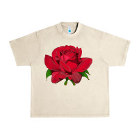 Sandshell Oklahoma Rose Illustrations Urban Heavy Tee - LillyAllenDesigns