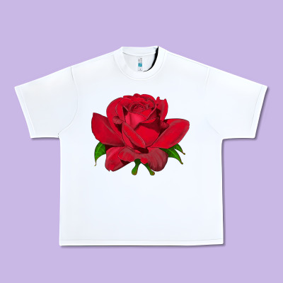 Oklahoma Rose Illustrations Urban Heavy Tee Designed By Lillyallendesigns