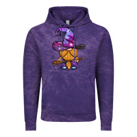 Cloud Purple witch gnome with broom Vintage Hoodie - BundleAndBundleShop
