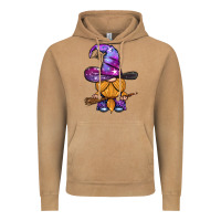 Vintage Camel witch gnome with broom Vintage Hoodie - BundleAndBundleShop