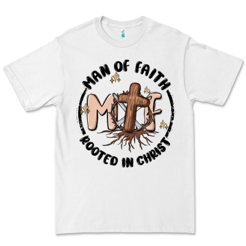Man Of Faith Premium Tee by MaliasSmallBusiness | Teevron