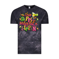 Cloud Black chip dippin' margarita sippin' Vintage Tee - LillyAllenDesigns
