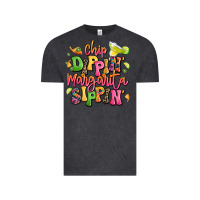 Vintage Black chip dippin' margarita sippin' Vintage Tee - LillyAllenDesigns