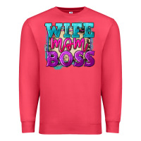 Cardinal wife mom boss Premium Sweatshirt - FaDigitalArtStudio