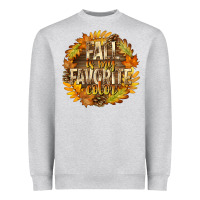 Heather Grey Fall Is My Favorite Color Heavyweight Sweatshirt - texasbilliewilder