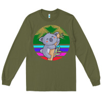 Army Green Koala Long Sleeve Tee - Bettercallsaul