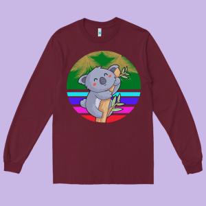 Koala Long Sleeve Tee Designed By Bettercallsaul