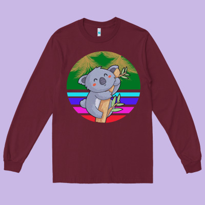 Koala Long Sleeve Tee Designed By Bettercallsaul