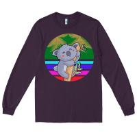 Plum Koala Long Sleeve Tee - Bettercallsaul
