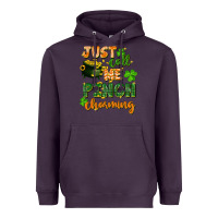 Plum Just call me pinch charming St. Patricks Day Heavyweight Hoodie - FaDigitalArtStudio