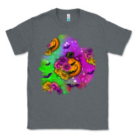 Charcoal Heather halloween patch 1 Classic Tee - BundleAndBundleShop